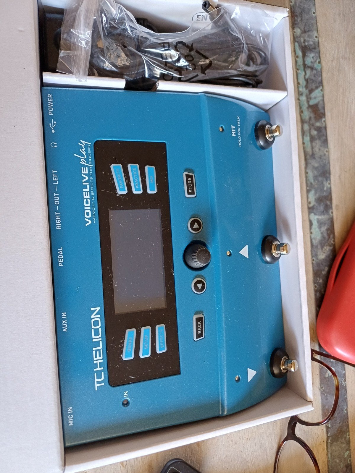 TC Helicon VoiceLive Play Vocal Effect Processor, Ophalen, Zo goed als nieuw, Delay of Echo
