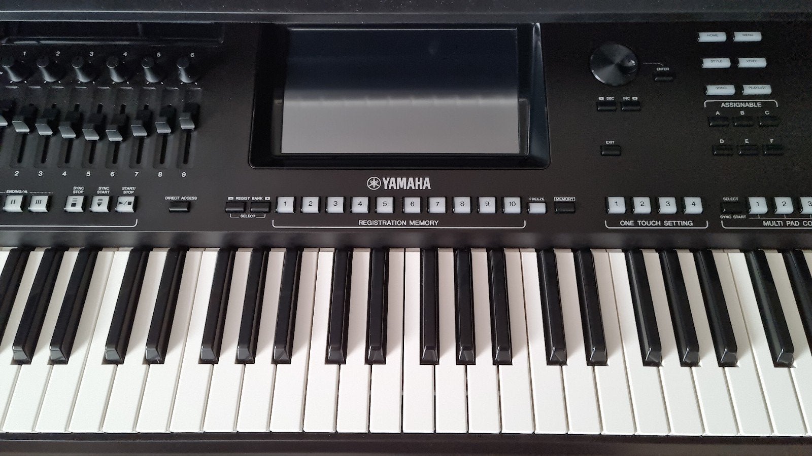 Yamaha Genos Workstation Keyboard - Zo goed als nieuw, Ophalen, Zo goed als nieuw, 76 toetsen, Yamaha