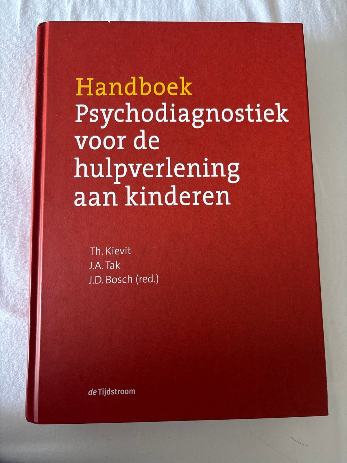 Handboek Psychodiagnostiek voor de hulpverlening aan kindere, Boeken, Studieboeken en Cursussen, Verzenden, Gamma, Zo goed als nieuw