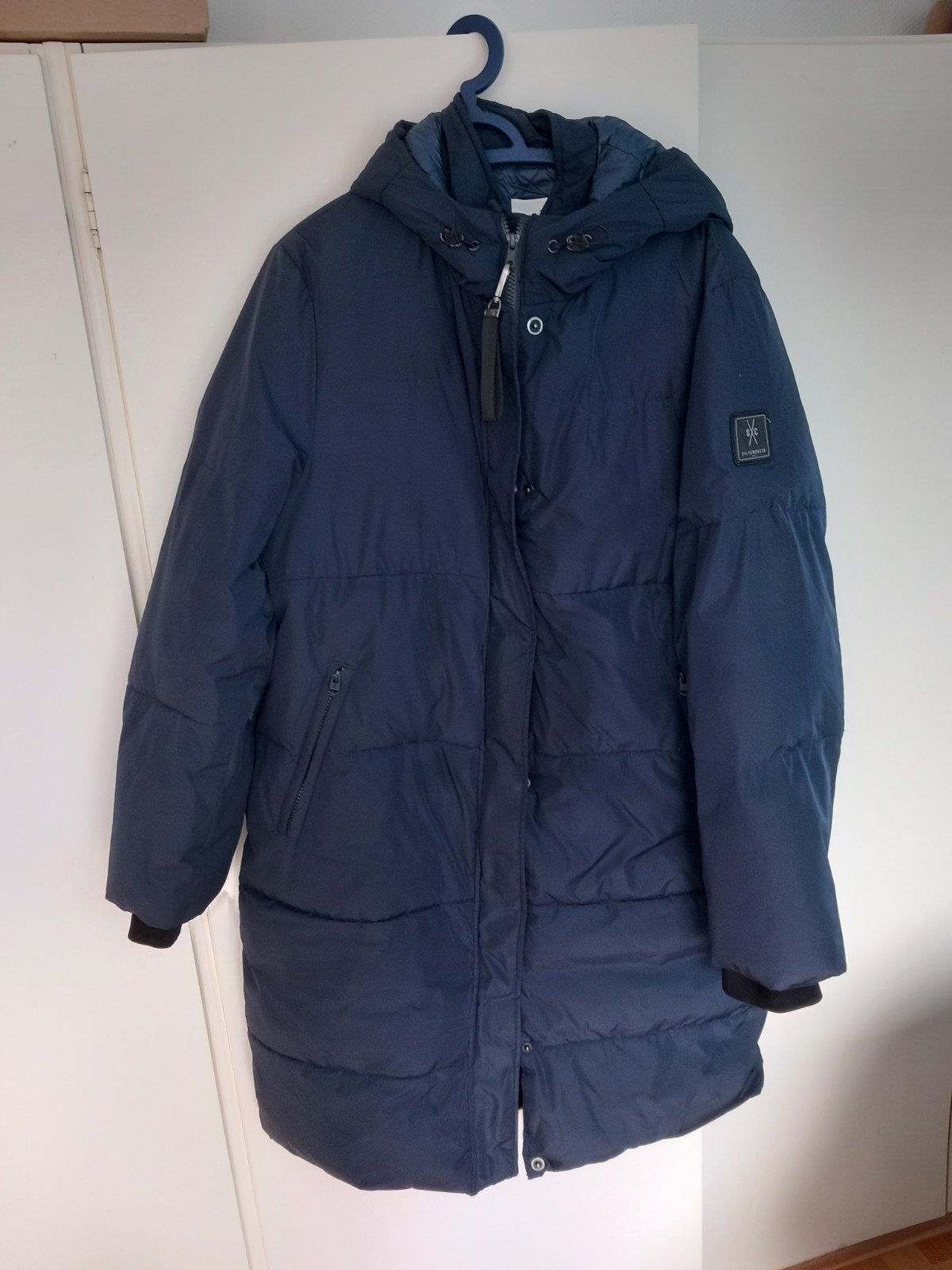 lange winterjas  puffer silvercreek maat xxl dames, Ophalen of Verzenden, Maat 46/48 (XL) of groter, Zwart