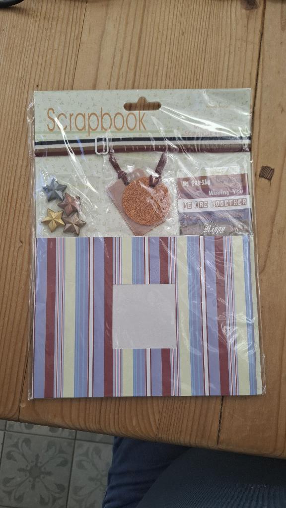 scrapbook kit, Hobby en Vrije tijd, Ophalen of Verzenden, Nieuw, Album of Boek, Scrap