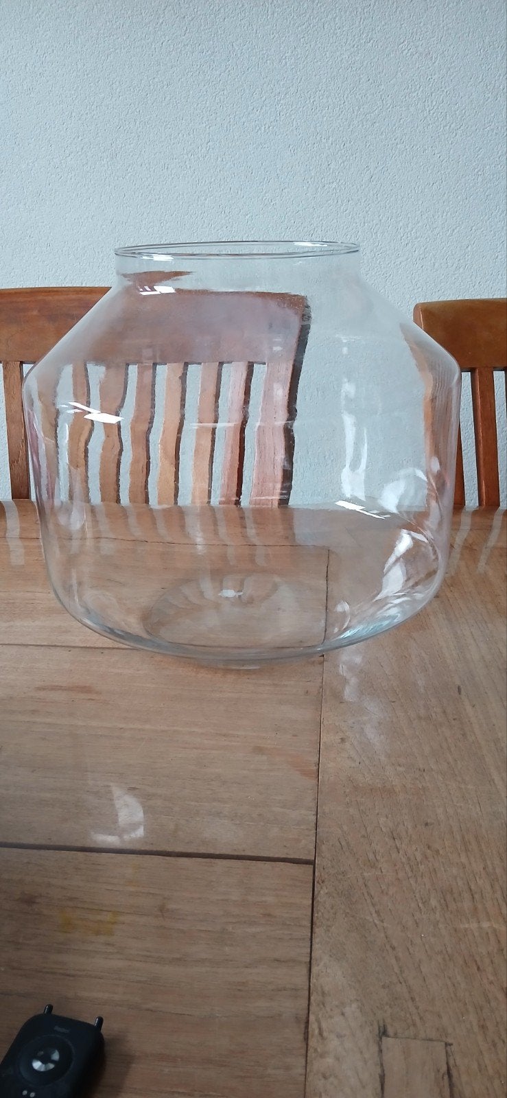 vissenkom/grote bloemenvaas, Glas, Ophalen, Zo goed als nieuw
