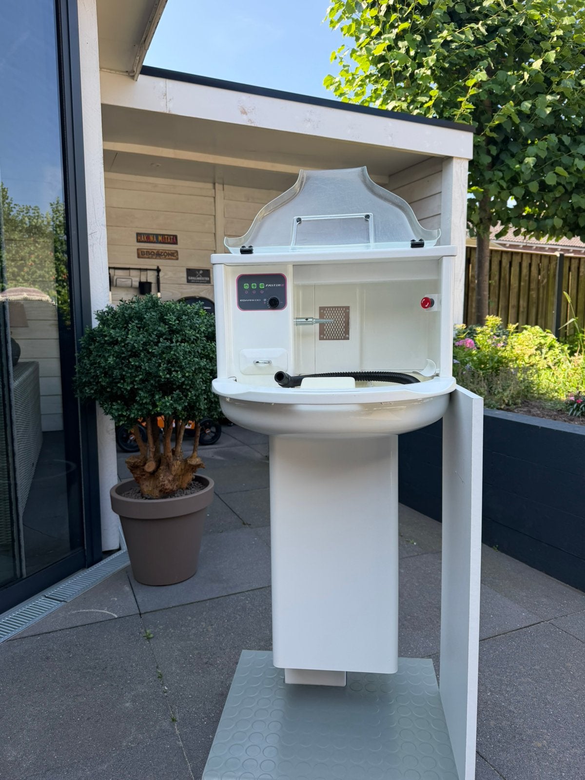 Tandtechniek. Uitwerkbox Edarredo, Ophalen, Gebruikt