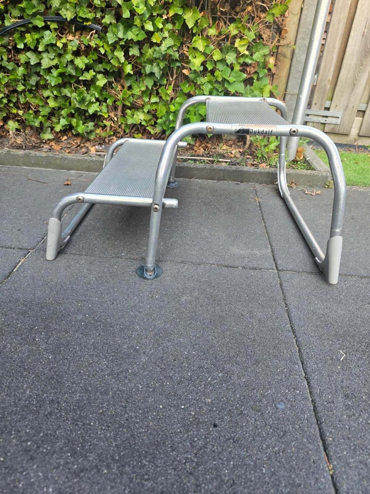 Dukdalf Caravan Trapje - Aluminium Opstapje, Ophalen, Gebruikt