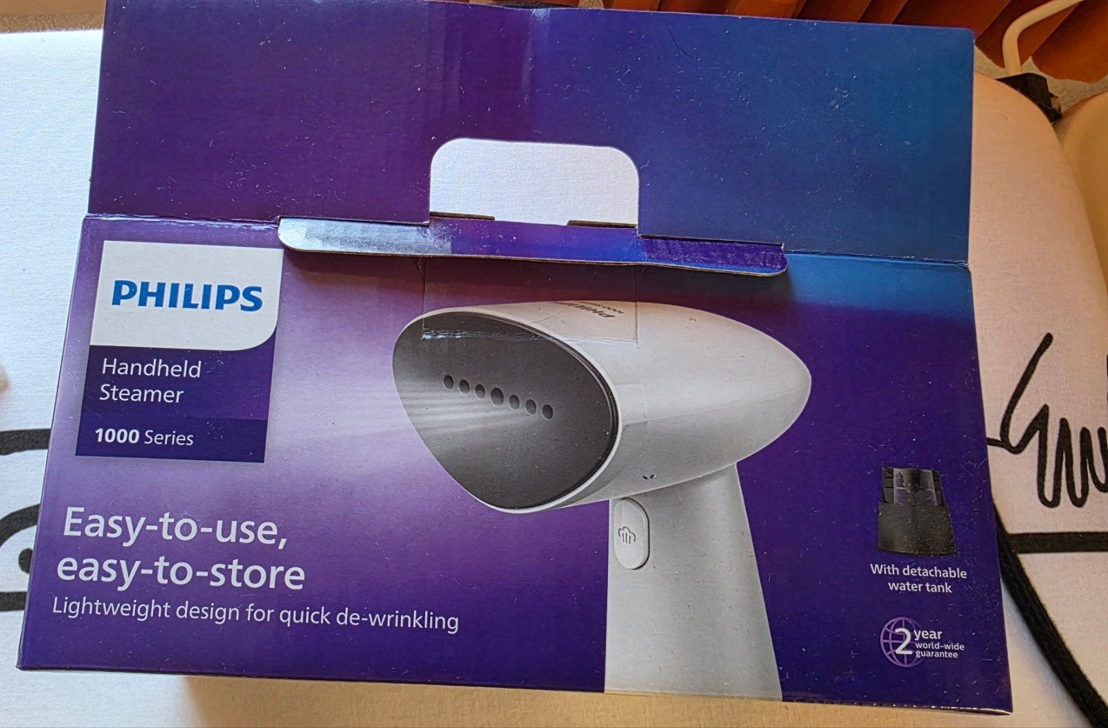 Philips Handheld Steamer 1000 Serie STH1010, Witgoed en Apparatuur, Ophalen of Verzenden, Zo goed als nieuw, Strijkijzer met snoer