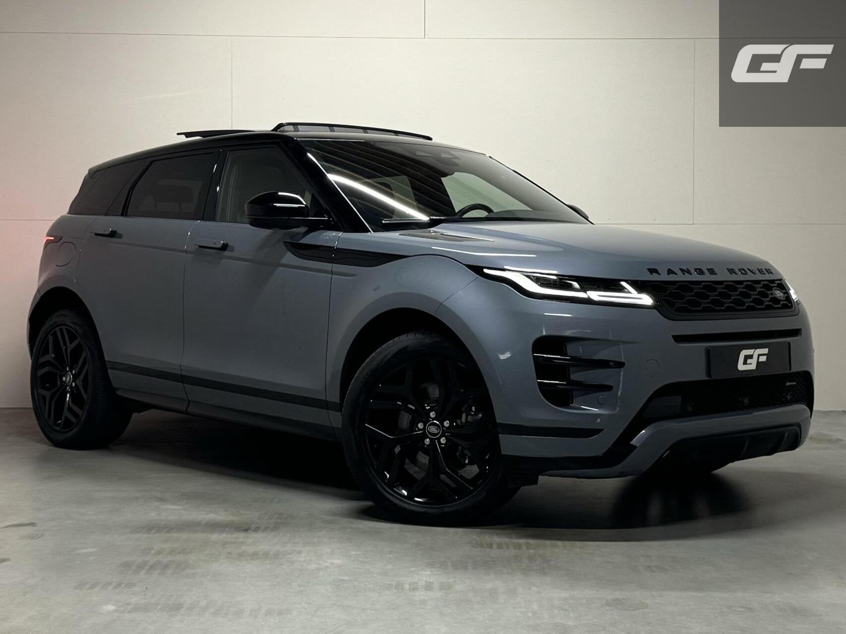 Land Rover Range Rover Evoque 1.5 P300e AWD R-Dynamic SE Pan, Automaat, Zwart, Met garantie (alle), Parkeersensor