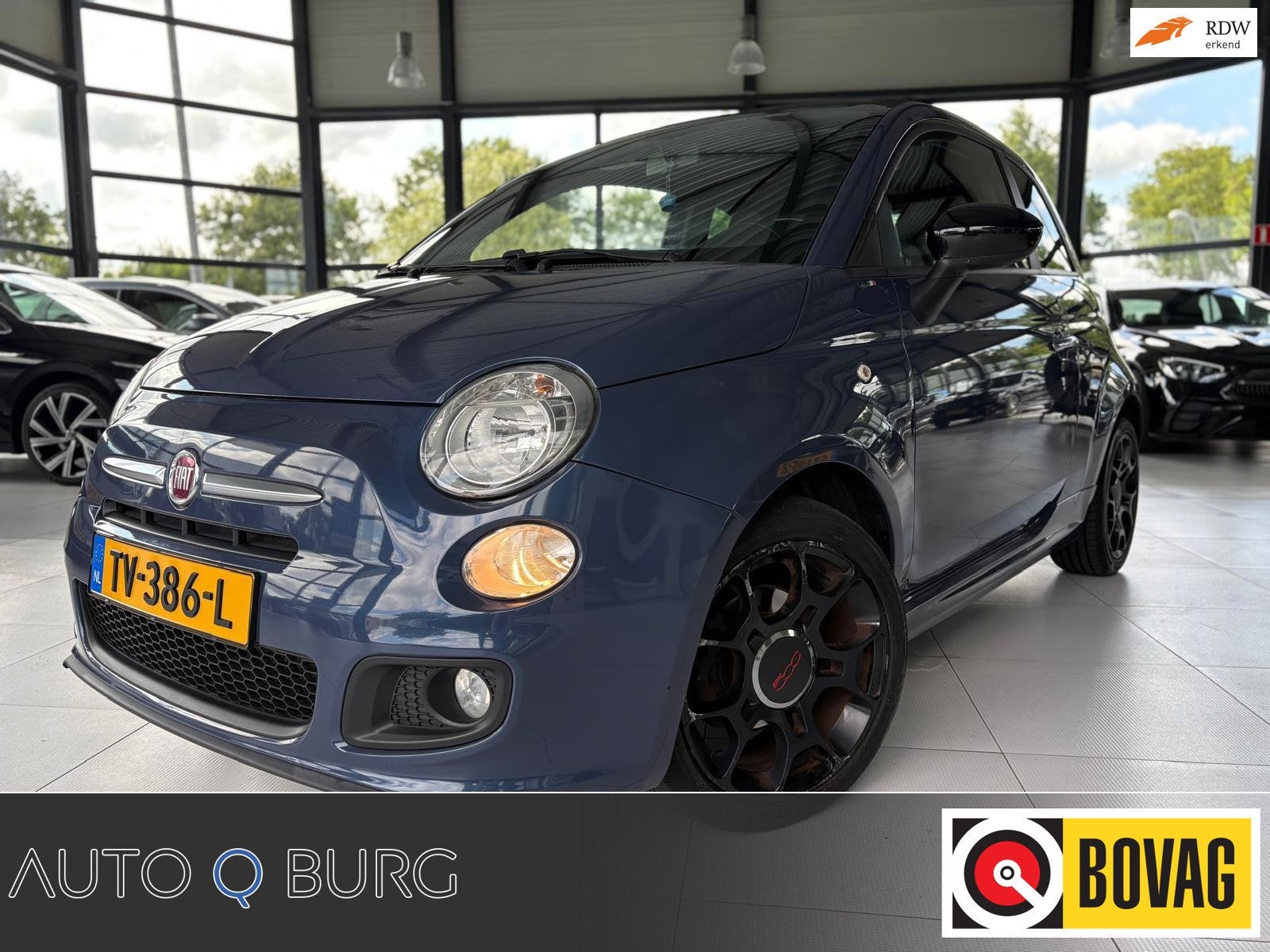Fiat 500 C 0.9 TwinAir Rock cabrio | Handgeschakeld | Airco, Auto's, Fiat, Euro 5, 86 pk, Gebruikt, 31 €/maand
