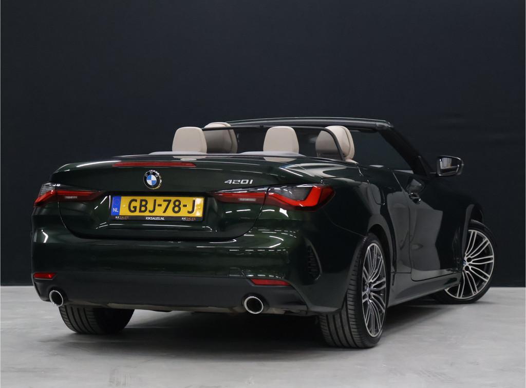 BMW 4 Serie Cabrio 420i High Executive [NEKVERWARMING, CAMER, Automaat, 1998 cc, Gebruikt, Cabriolet