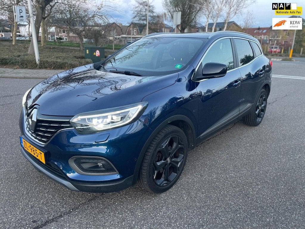 Renault Kadjar 1.3 TCe 160 PK Black Edition Bose / navi / ai, Auto's, Renault, Voorwielaandrijving, Kadjar, Gebruikt, 4 cilinders