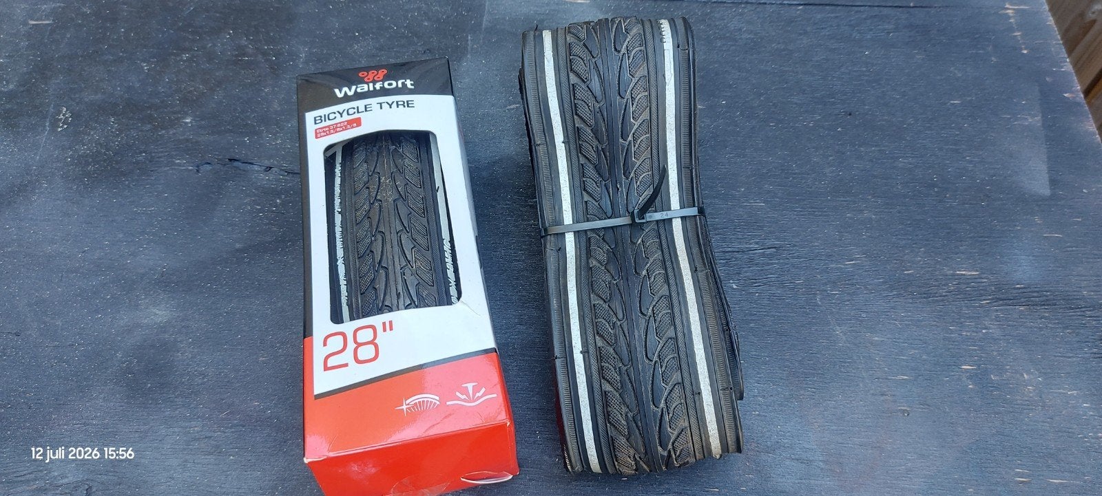 Nieuwe Walfort fietsband 28 inch met anti-leklaag, Fietsen en Brommers, Fietsonderdelen, Ophalen, Band, Elektrische fiets, Nieuw