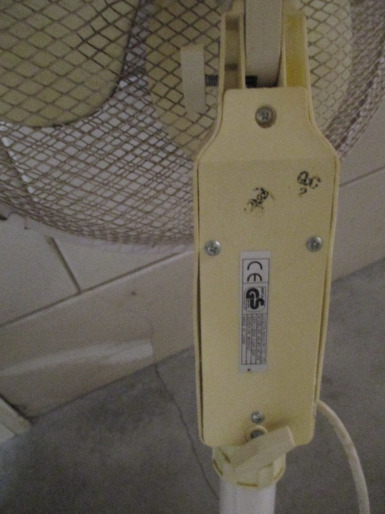Ventilator Zwenk., Ophalen of Verzenden, Zo goed als nieuw, Statiefventilator