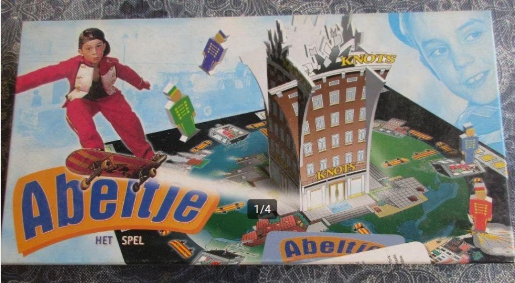 zgan Abeltje het spel, Hobby en Vrije tijd, Gezelschapsspellen | Bordspellen, Ophalen of Verzenden, Zo goed als nieuw