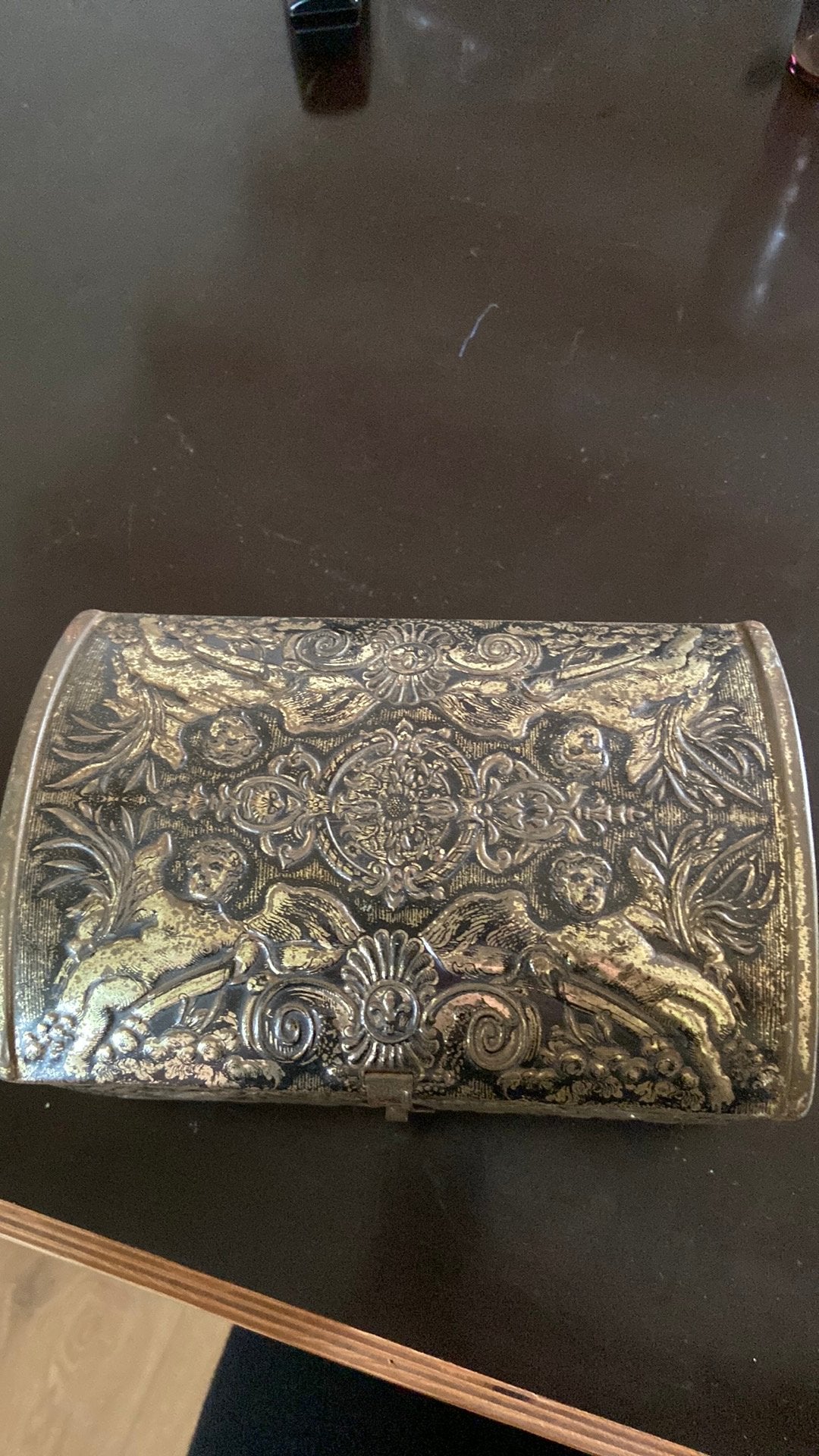 Metalen sieraden kistje, Ophalen of Verzenden