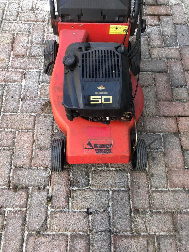Raser grasmaaier, Ophalen, Cirkelmaaier, Zo goed als nieuw, Benzine-grasmaaier