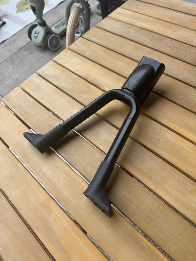 Ursus Dubbele Fietsstandaard - 300mm - Zwart, Ophalen of Verzenden, Gebruikt