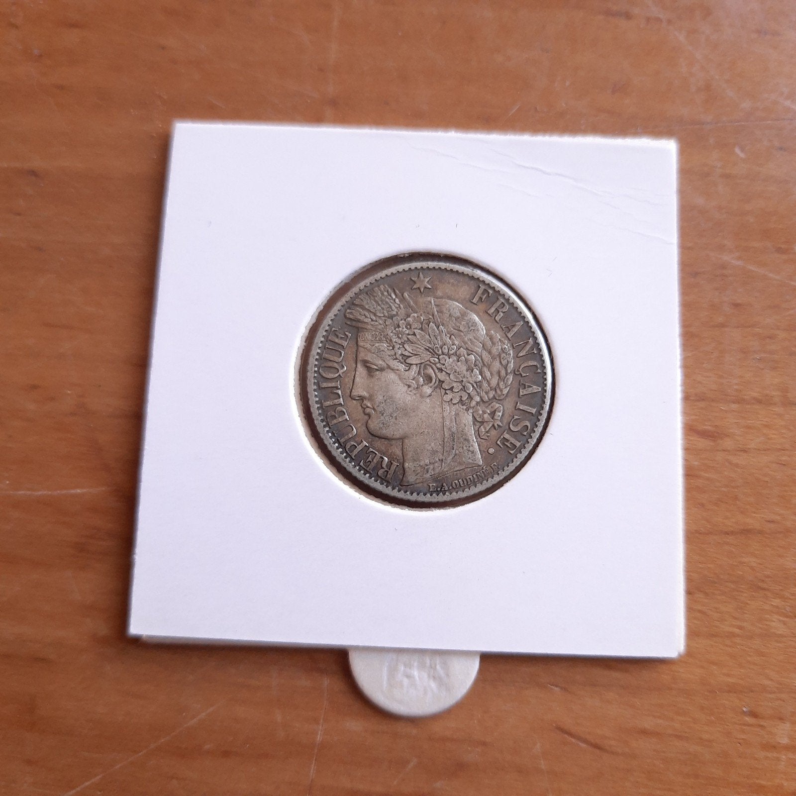 Zilveren Munt Frankrijk 1 Franc 1872, Verzenden, Duitsland