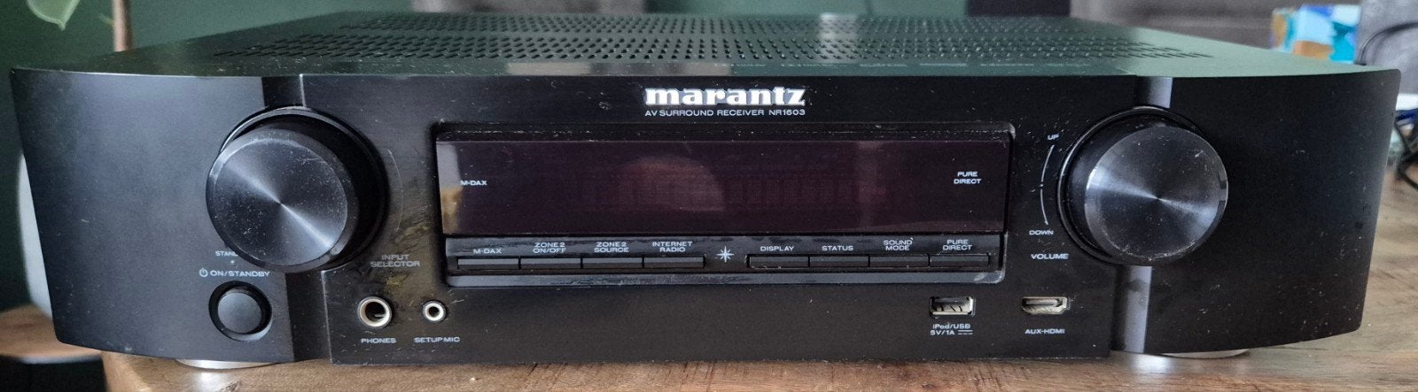 Marantz NR1603 AV Surround Receiver - Zo goed als nieuw, Marantz, Ophalen of Verzenden, Zo goed als nieuw, 60 tot 120 watt