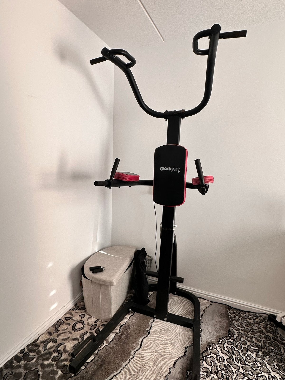 Pull up station / Optrekstation Sportplus, Ophalen, Gebruikt, Benen, Oprekstang
