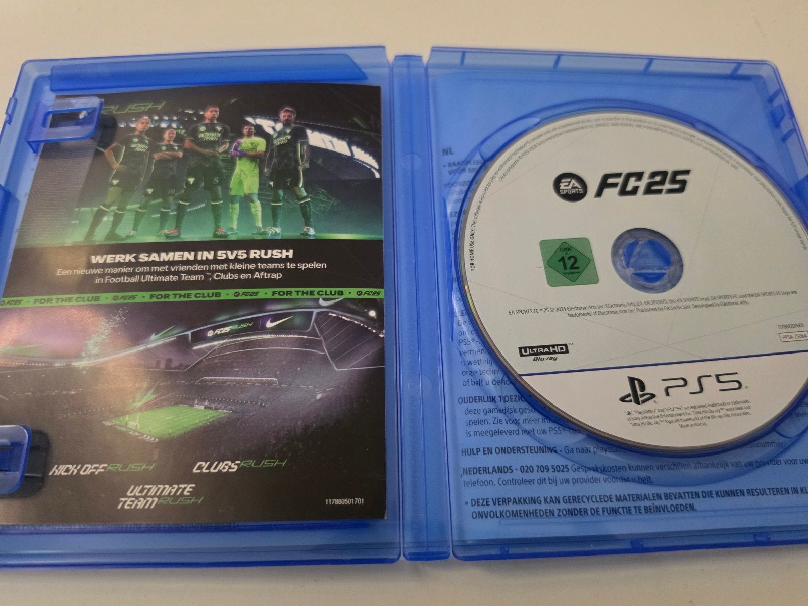 EA Sports FC 25 voor Playstation 5 Lees  Goed Aub, Electronic Arts, Place du Molard B, 1204 Geneva, Switzerland, Ophalen of Verzenden