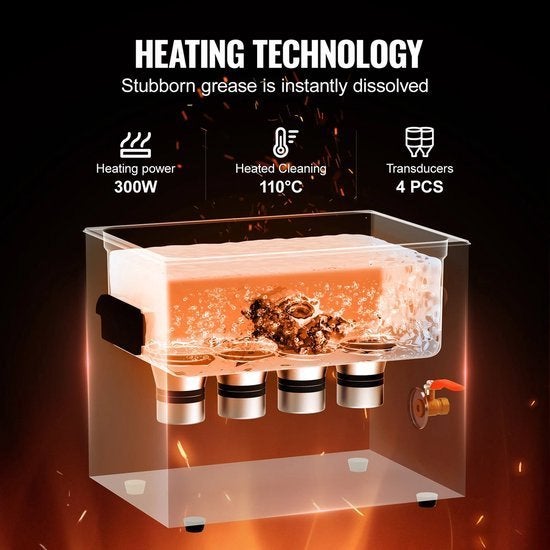 Ultrasone Reiniger - Ultrasone Reinigingsbril - Wasmachine -, Corvance B.V., Verzenden, Nieuw, Corvancebol@gmail.com