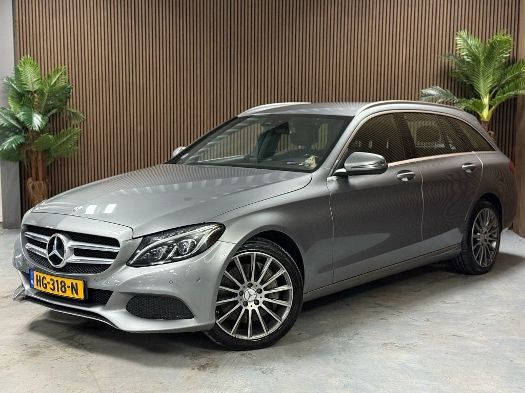 Mercedes-Benz C-Klasse Estate 350 e Lease Edition (bj 2015), Auto's, Automaat, Achterwielaandrijving, Gebruikt, Hybride Elektrisch/Benzine