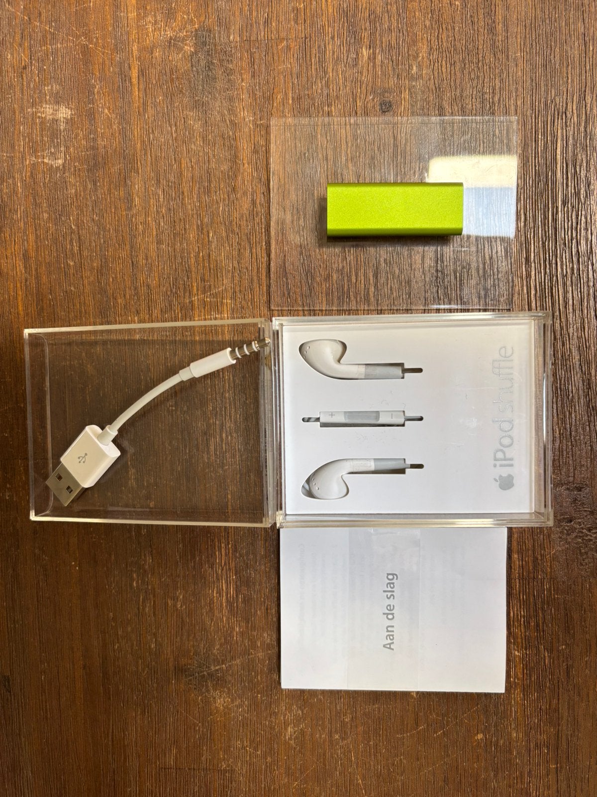 Apple Ipod shuffle - kleur groen - nieuw, Audio, Tv en Foto, Mp3-spelers | Apple iPod, Ophalen, Shuffle, Nieuw, 2 tot 10 GB