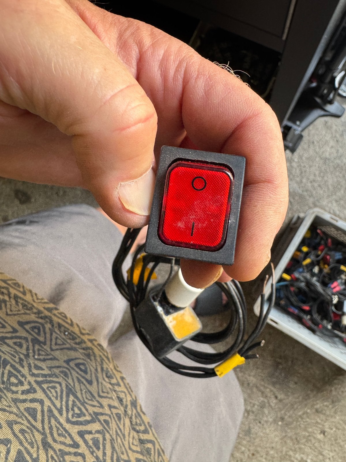 Marquardt verlichte wip- / klikschakelaars (rocker switch), Overige merken, Marquardt, Ophalen of Verzenden, Zo goed als nieuw