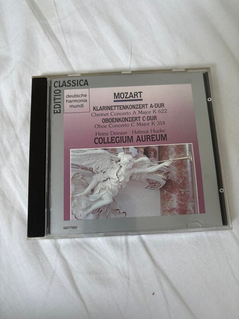 W.A. Mozart: Klarinetten- & Oboekonzert - Collegium Aureum, Ophalen of Verzenden, Classicisme, Zo goed als nieuw, Orkest of Ballet