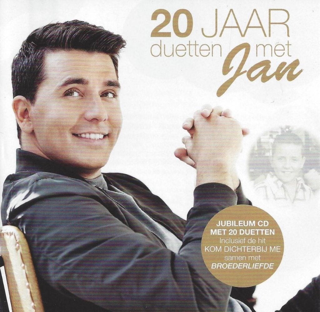 jan smit 20 jaar duetten met CD, Verzenden, Zo goed als nieuw, Pop, Album