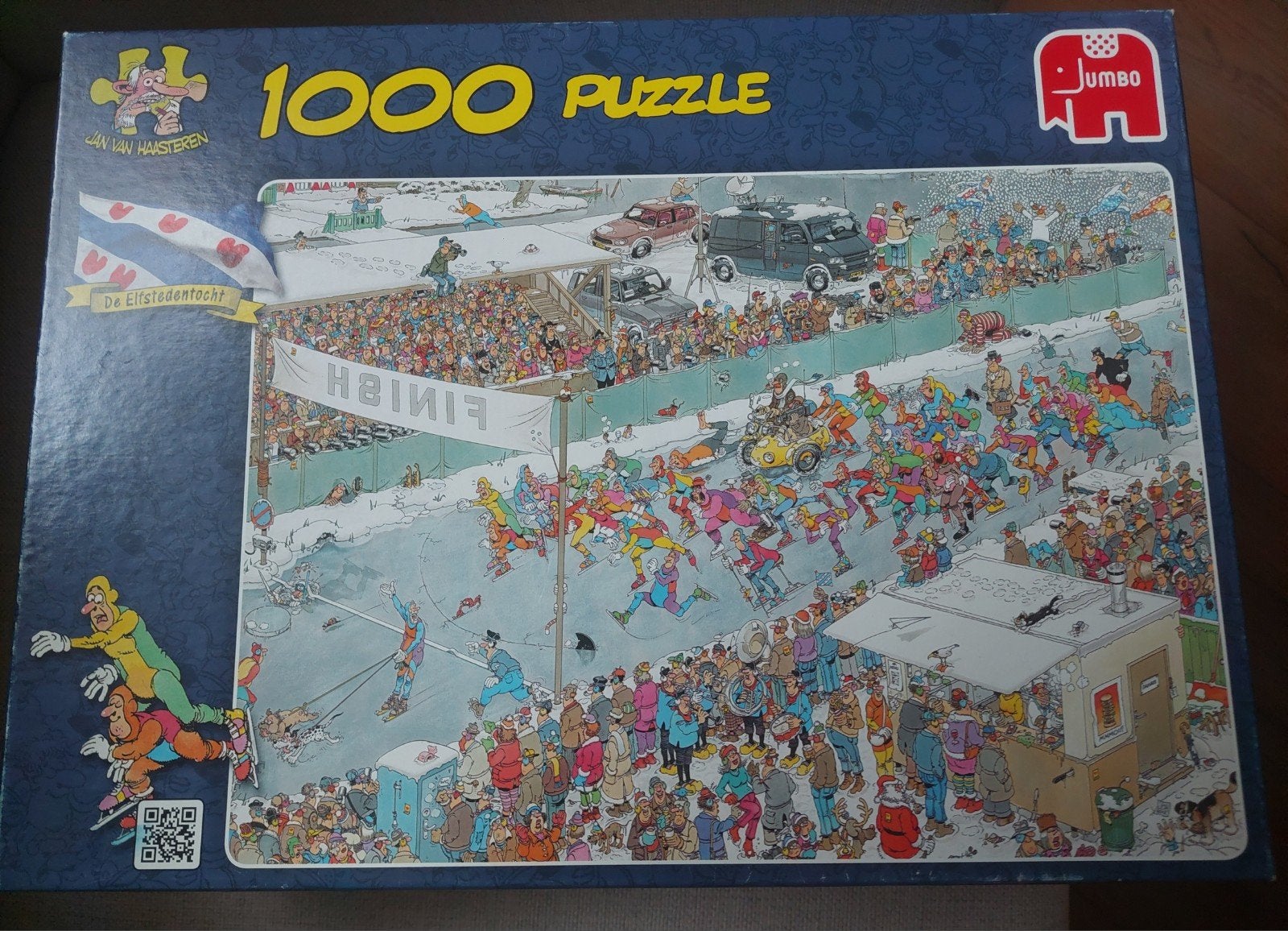 van Haasteren 1000 stukjes  COMPLEET, Ophalen of Verzenden, 500 t/m 1500 stukjes