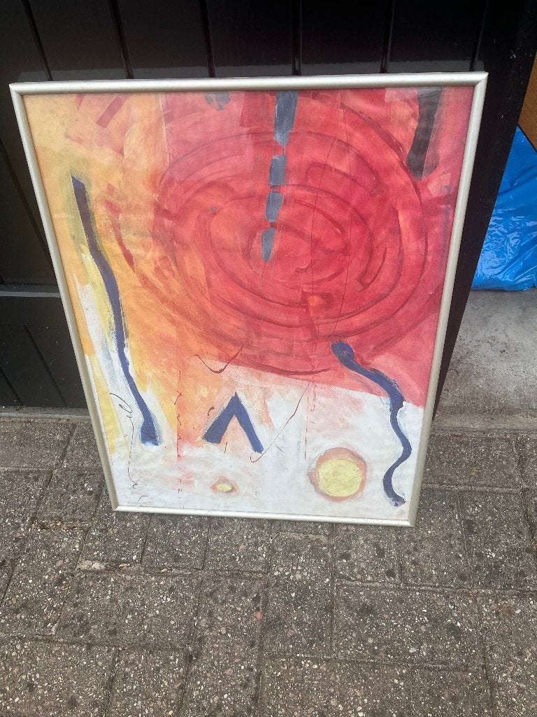 schilderij modern, Antiek en Kunst, Kunst | Schilderijen | Modern, Ophalen