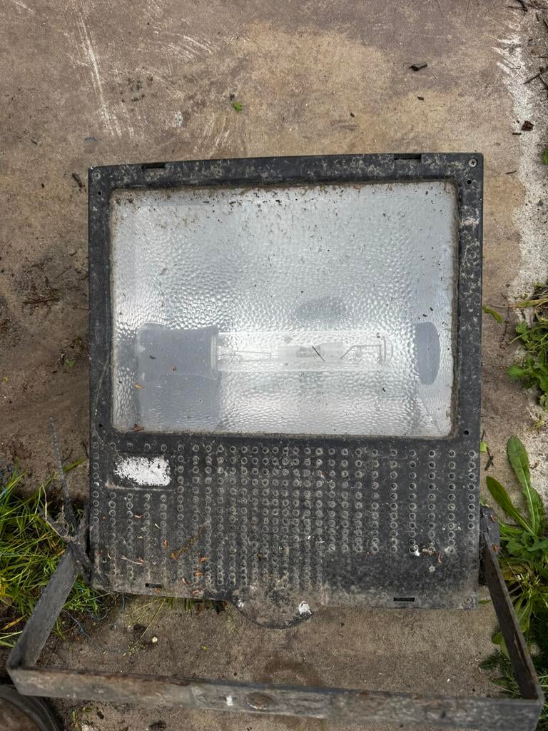 6st. Gasontladingslamp / bouwlamp, Ophalen, Gebruikt
