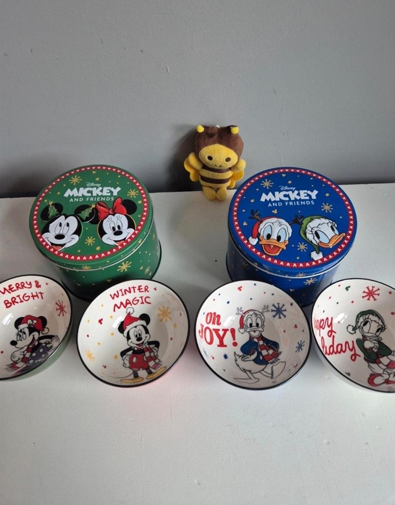Disney Mickey & Friends Kerst Servies Set met Blikken, Ophalen of Verzenden
