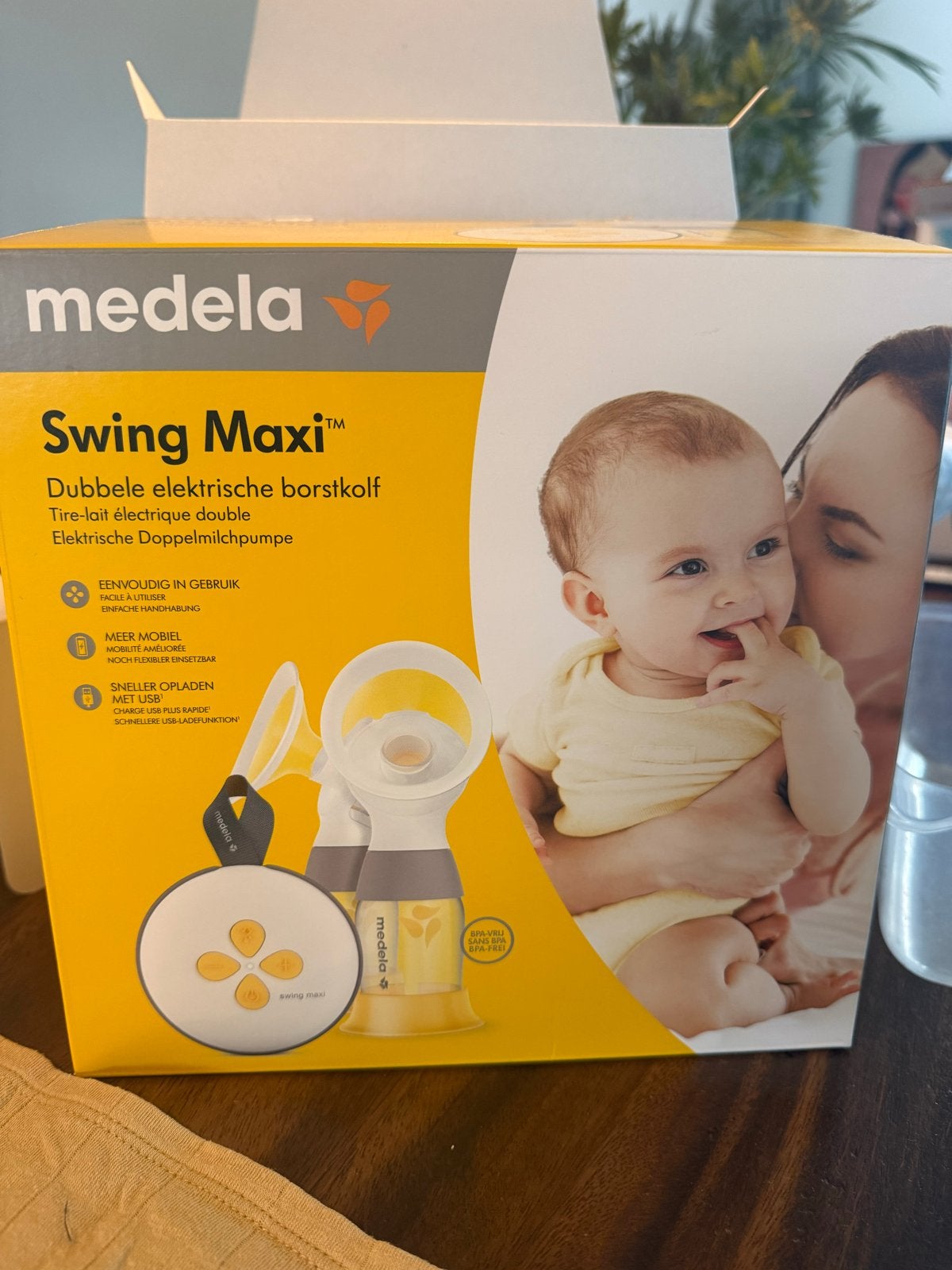 Medela Swing Maxi Dubbele Elektrische Borstkolf: ZGAN, Automatisch, Medela, Borstkolf, Ophalen of Verzenden