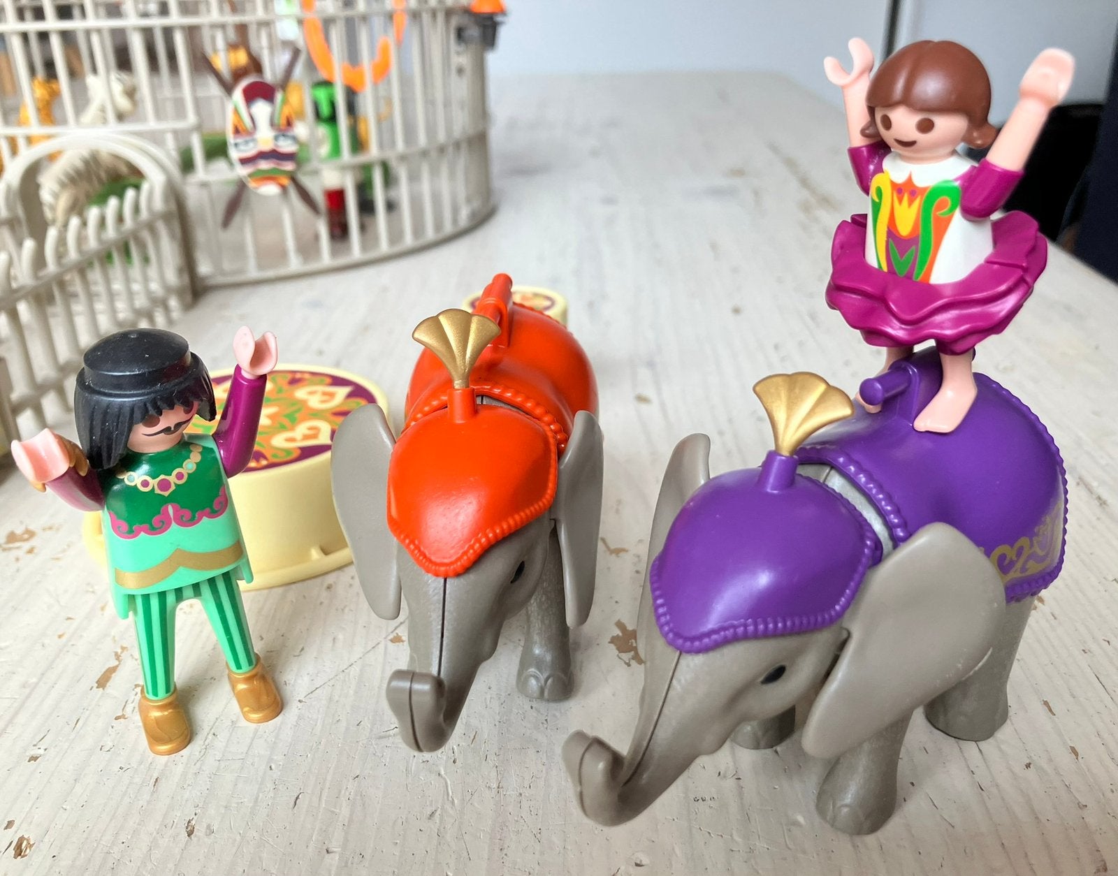 Playmobil Olifantenact circus 4235, Kinderen en Baby's, Ophalen of Verzenden, Zo goed als nieuw