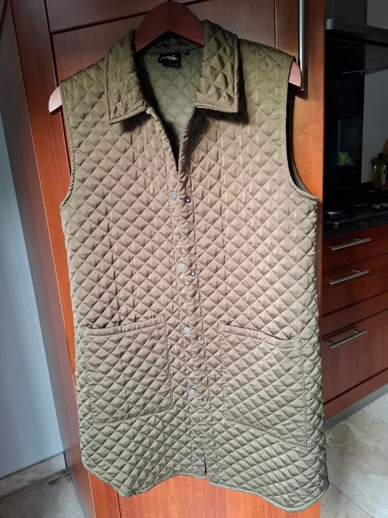 Bodywarmer. Vest. Poools. Donkergroen. Maat 40. Zgan, Maat 38/40 (M), Ophalen of Verzenden, Zo goed als nieuw, Poools