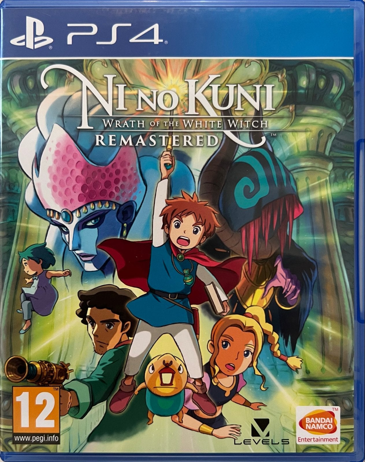 Ni no Kuni: Wrath of the White Witch Remastered PS4, 1 speler, Ophalen of Verzenden, Zo goed als nieuw, Role Playing Game (Rpg)