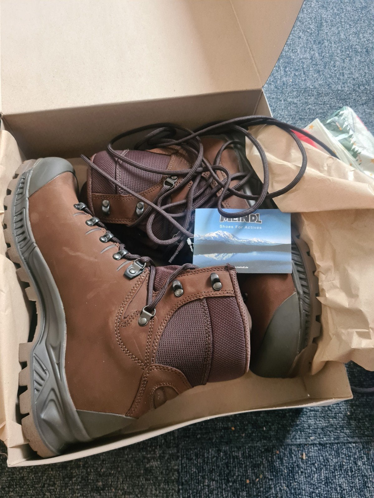 Meindl gevechtslaars C3 W4 Bruin maat 10 44,5 - Nieuw en ong, Bruin, Nieuw, Ophalen of Verzenden, Wandelschoenen of Bergschoenen