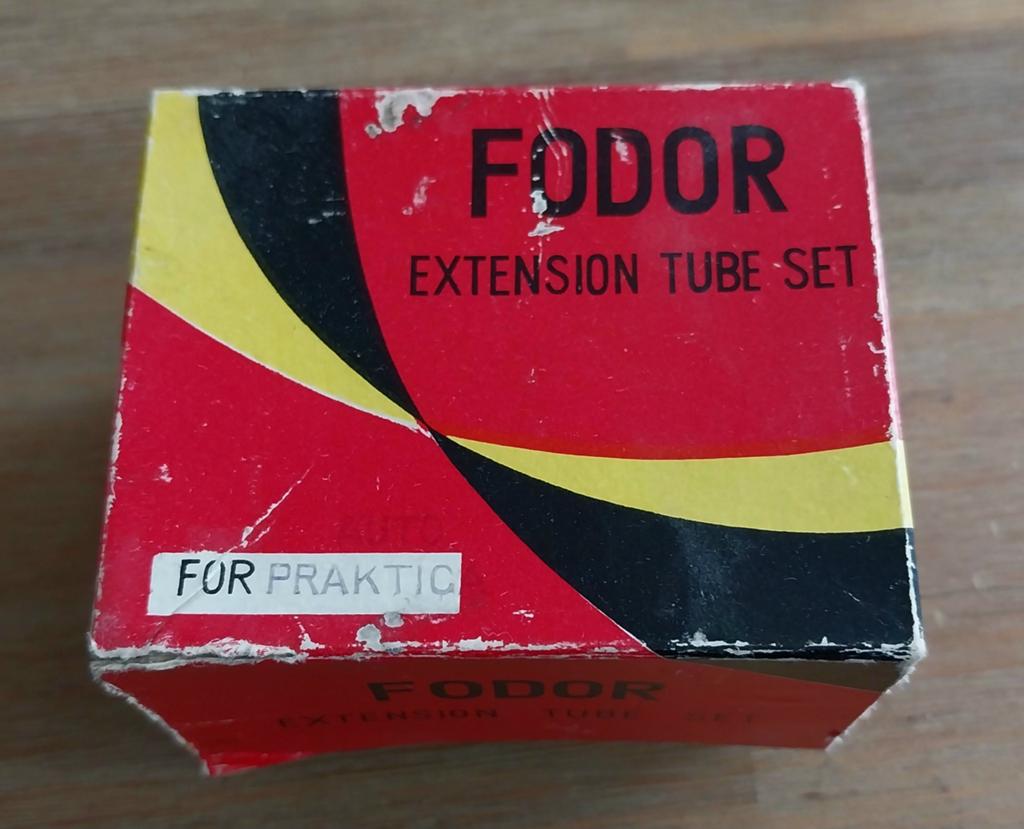 Fodor Extension Tube Set voor Praktica camera's, Ophalen of Verzenden, Gebruikt, Toebehoren