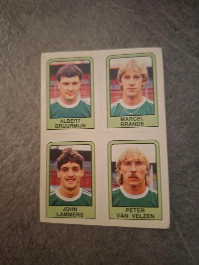 Panini sticker Voetbal 96. Spelers RKC Waalwijk., Ophalen of Verzenden, Zo goed als nieuw, Sticker