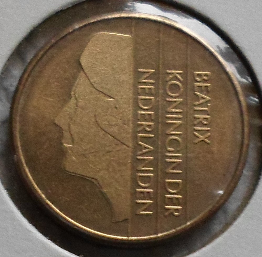 Nederland 5 gulden 2001., Verzenden, Koningin Beatrix, 5 gulden, Losse munt
