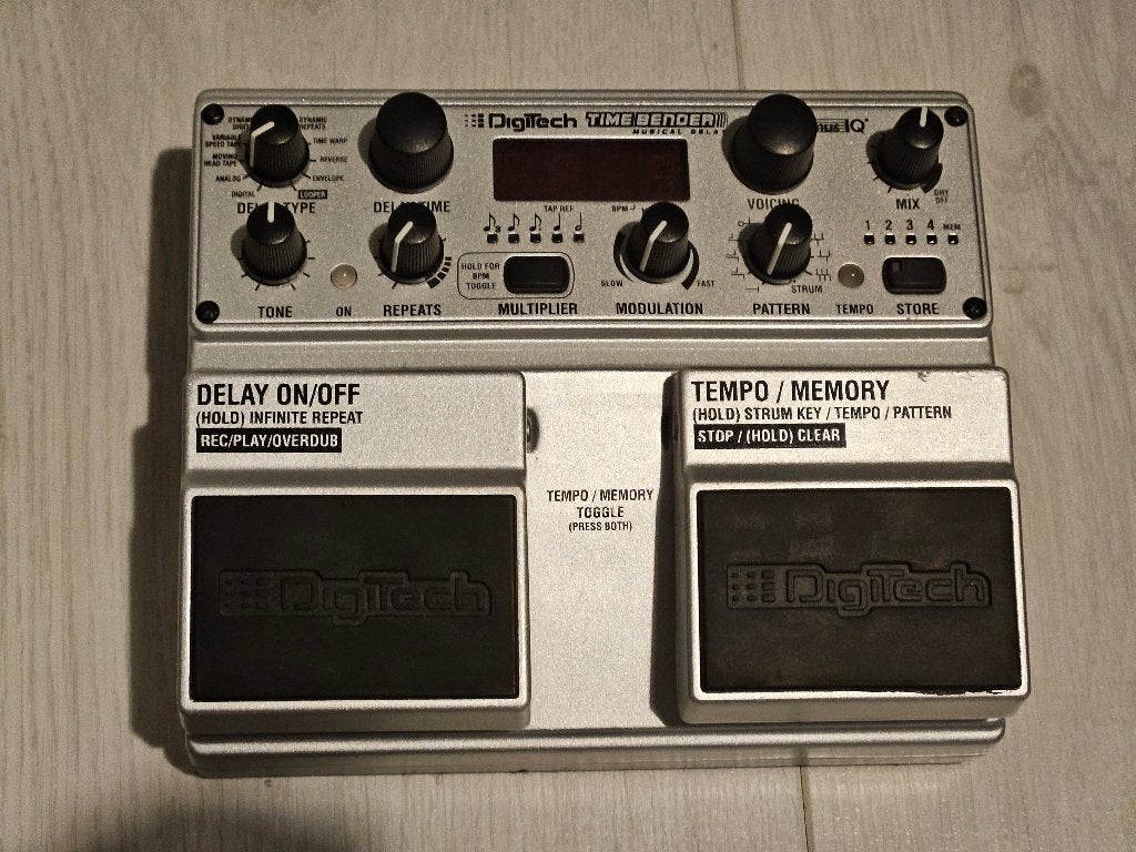 Digitech Timebender delay / echo pedaal, Muziek en Instrumenten, Effecten, Gebruikt, Delay of Echo, Ophalen of Verzenden