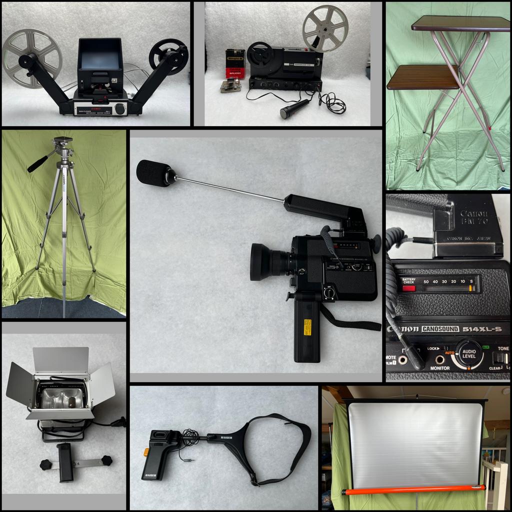 Super 8 Filmapparatuur, Ophalen, 1960 tot 1980, Overige typen