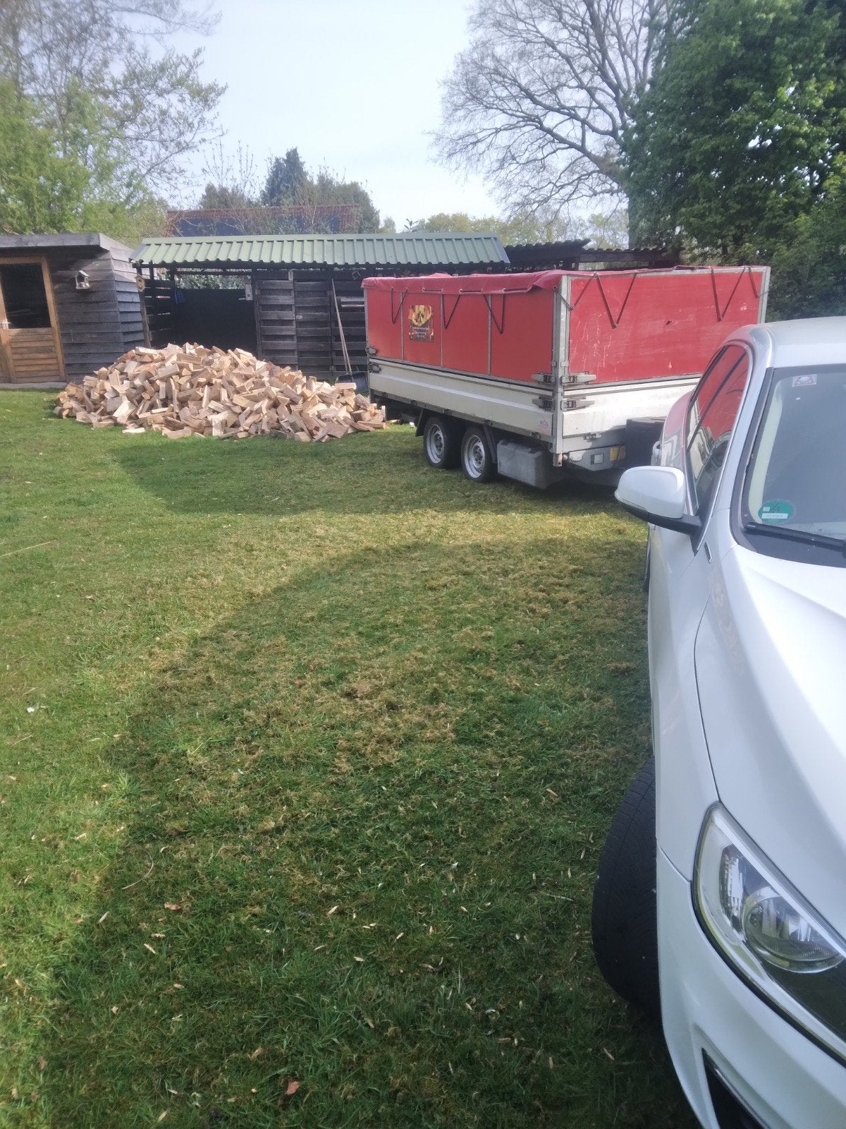 openhaardhout, 3 tot 6 m³, Verzenden, Overige houtsoorten, Blokken