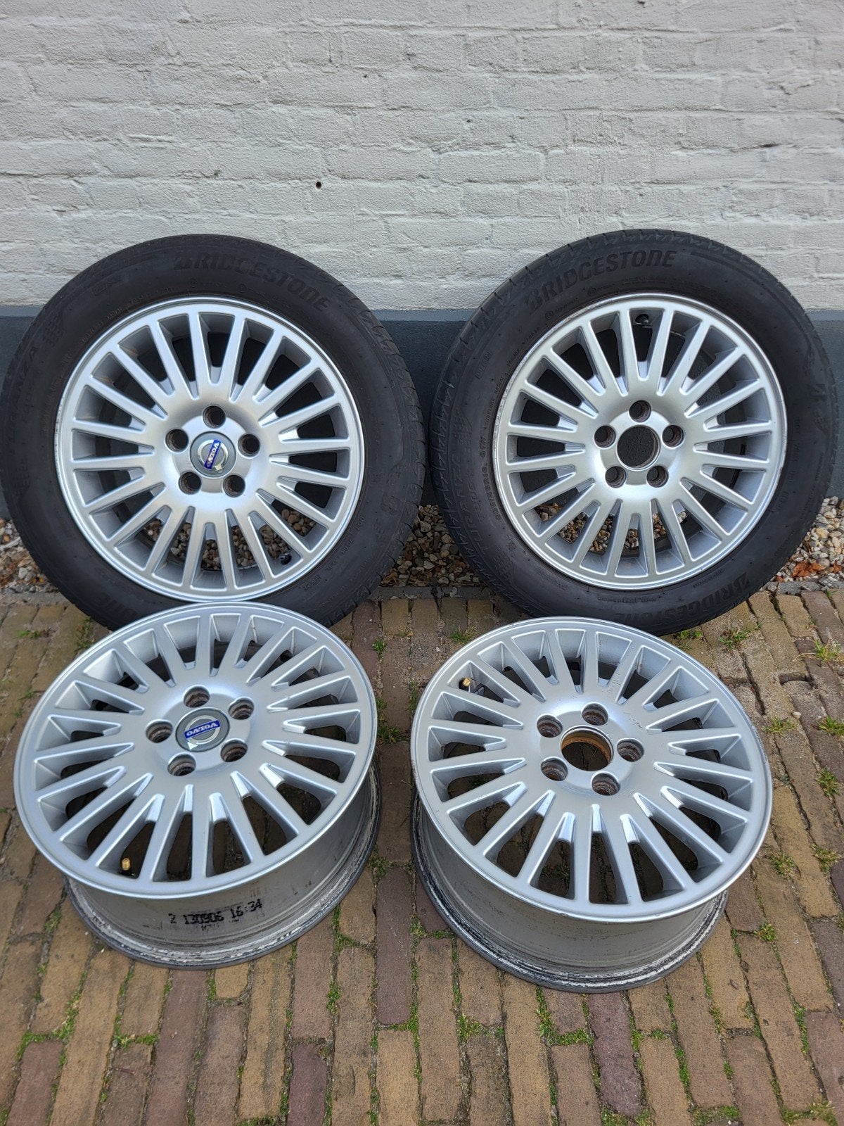 Volvo 16inch  5x108, Auto-onderdelen, Banden en Velgen, Gebruikt, Velg(en), 16 inch, Personenwagen
