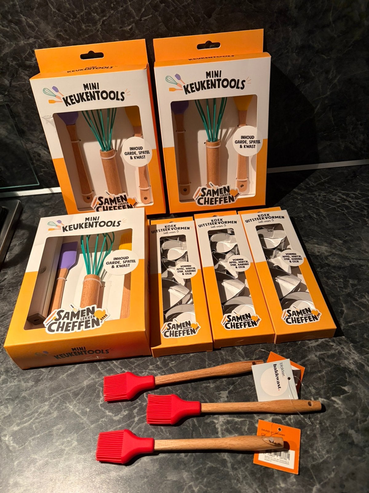 Samen lekker cheffen mini keukentools, Jumbo, Ophalen of Verzenden
