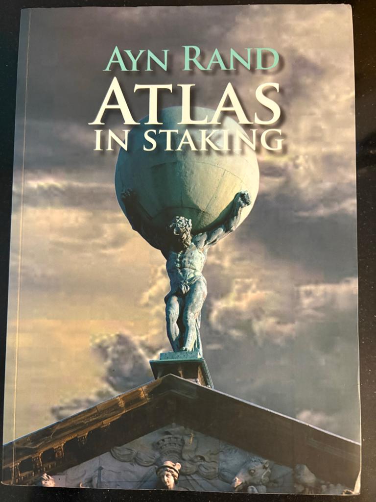 Ayn Rand - Atlas in Staking (softcover) in goede conditie, Boeken, Ophalen of Verzenden, Zo goed als nieuw, Nederland