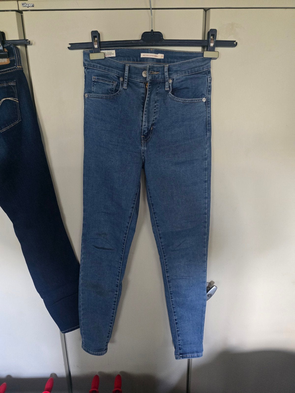 Levi's Mile High Super Skinny Jeans W27, Kleding | Dames, Ophalen