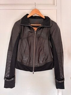 Zwart leren jasje, Arma, Maat 38/40 (M), Zwart, Ophalen of Verzenden, Zo goed als nieuw