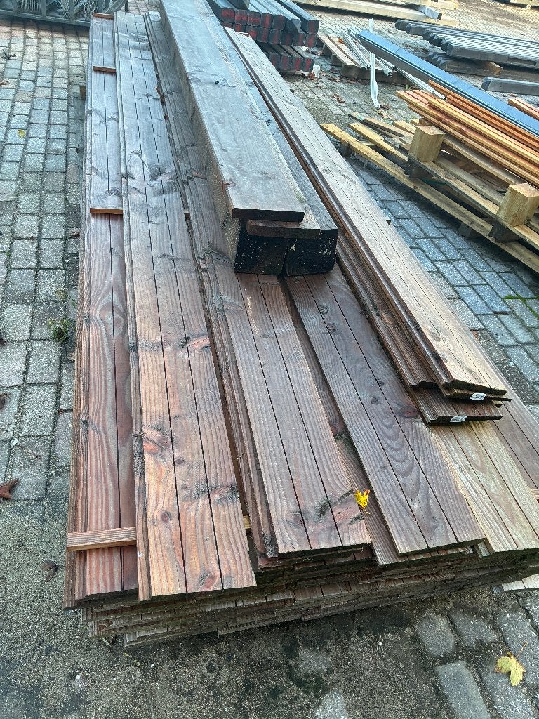 Zweeds rabat, Ophalen, Nieuw, 250 cm of meer, Planken